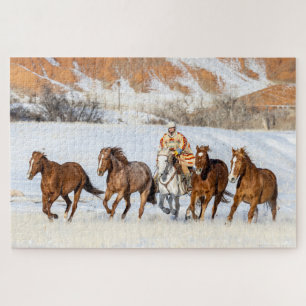 Hideout Horse Ranch, Pferdehüter und Pferde