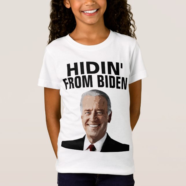 HIDIN' VON BIDEN KIDEN T - Shirt (Vorderseite)