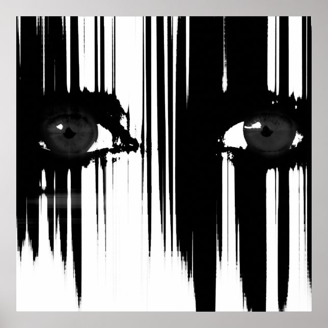 Hiding Behind the Pain Poster (Vorne)