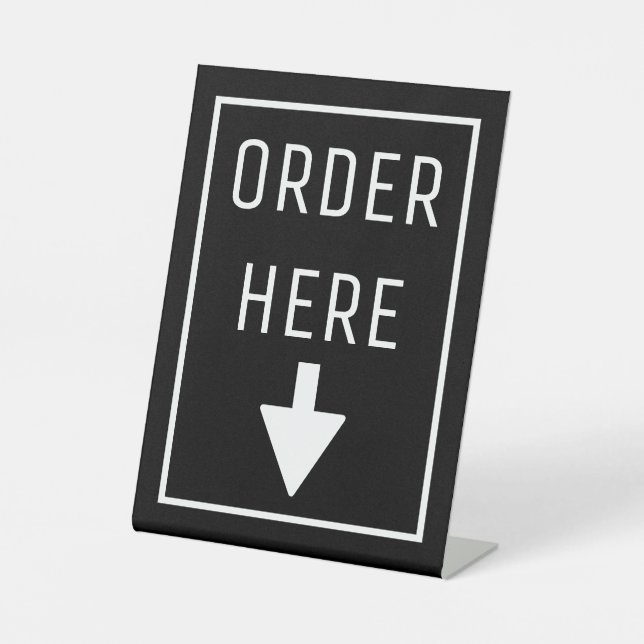 HIER BESTELLEN SOCKELSCHILD (Vorderseite)