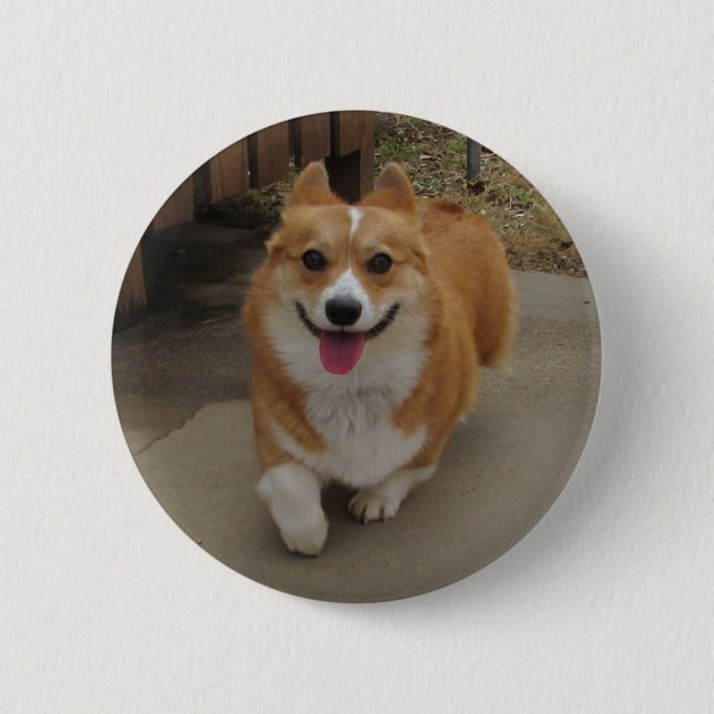 Hier bin ich! button (Vorderseite)