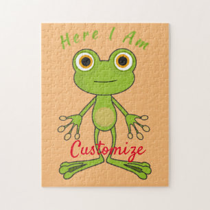 Hier bin ich niedlich Frosch Thunder_Cove