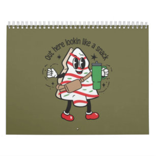 Hier draußen aussehend wie ein Snack Weihnachtsbau Kalender