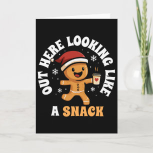 Hier draußen sehe ich aus wie ein Snack Coffee Gin Karte