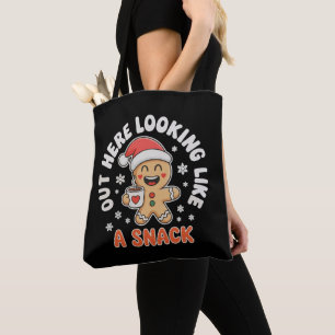 Hier draußen sehe ich aus wie ein Snack Lebkuchen  Tasche