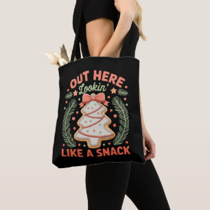 Hier draußen sehe ich wie ein Snack aus Debbie Cak Tasche