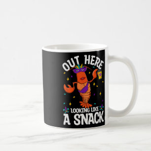 Hier draußen sieht es aus wie eine Snack Bougie Ma Kaffeetasse