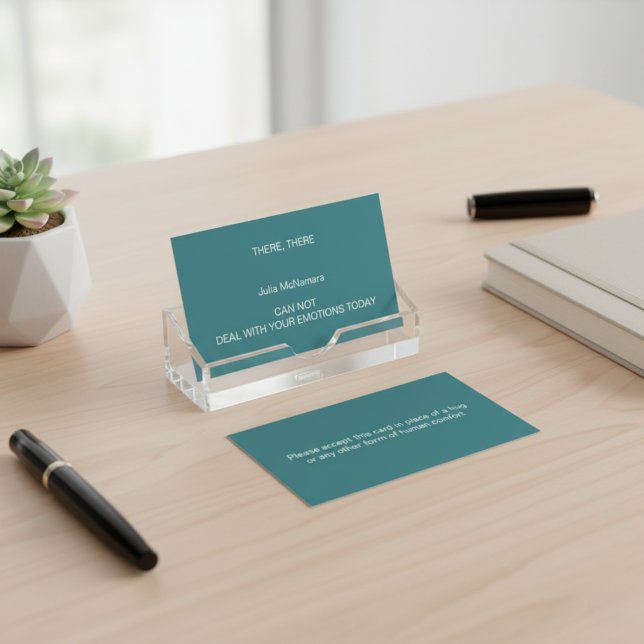 HIER EINE HUG-Calling Card Telefonnummerkarte (Personalized Boundaries! Calling Card)