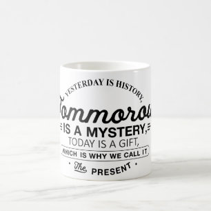 Hier est tasse d'histoire