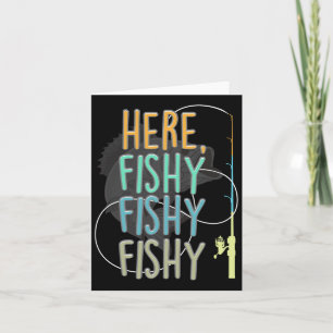 Hier fischt Fischer Rod Fish Sayi Karte