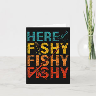Hier Fishy Fishy Fishy Karte