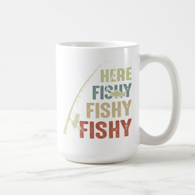 Hier Fishy Fishy Tasse (Rechts)