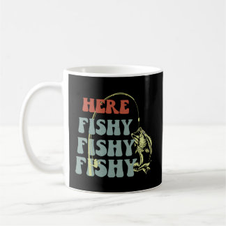 Hier Fiskus-Shirt-Bassfisch Kaffeetasse