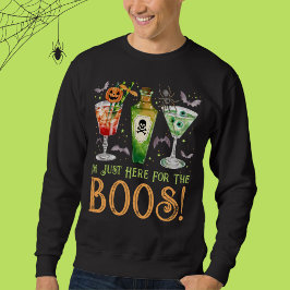 Hier für Boos Halloween Cocktails Sweatshirt