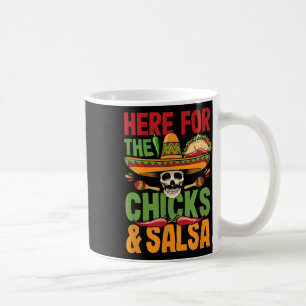 Hier für Chicks Salsa Cinco de Mayo Kostüm Kaffeetasse
