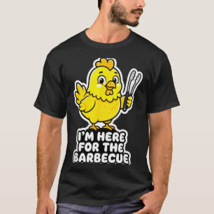 Hier für das Barbecue-Hühnchen lustiger Lebensmitt T-Shirt
