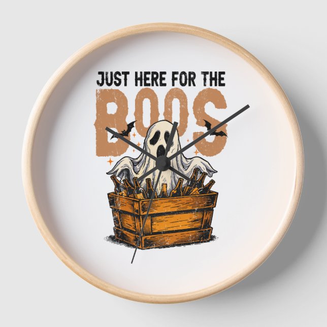 Hier für das Boos Halloween Uhr (Vorderseite)