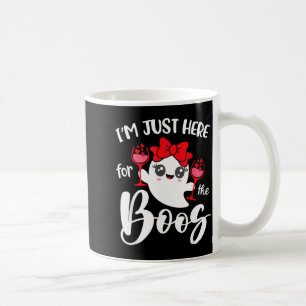 Hier für das Buh Cute Geist Lustige Frauen Hallowe Kaffeetasse