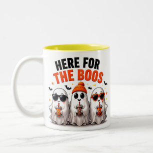 Hier für das Buhen Lustige Geisterfreunde Hallowee Zweifarbige Tasse
