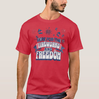 Hier für das Feuerwerk & Freiheit T-Shirt