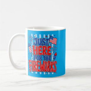 Hier für das Feuerwerk Passendes Paar 4. Juli Kaffeetasse