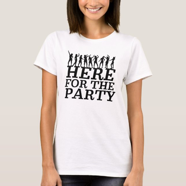 Hier für das Party T-Shirt (Vorderseite)