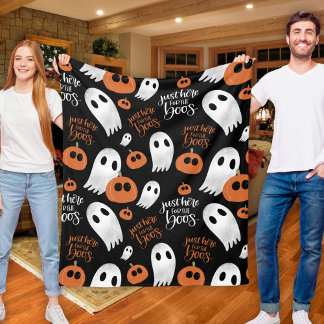 Hier für den Boos Niedlicher Herbst und Halloween Fleecedecke