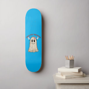 HIER FÜR DEN lustigen, spukhaften Halloween-Geist Skateboard