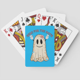 HIER FÜR DEN lustigen, spukhaften Halloween-Geist Spielkarten