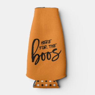 Hier für die Boos-orange Halloween-Flasche cooler Flaschenkühler