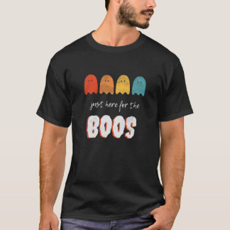 Hier für die Boos trinken Ghost Halloween Gi T-Shirt
