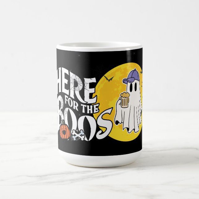 Hier für die Boos | Trinken Sie, und lassen Sie si Kaffeetasse (Mittel)