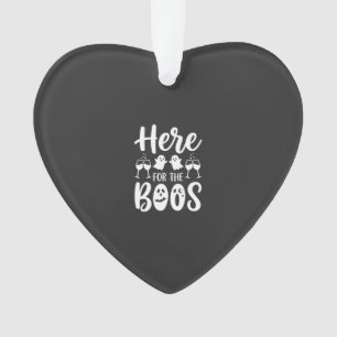Hier für die Buhs Halloween-Geister-Design_1 Ornament