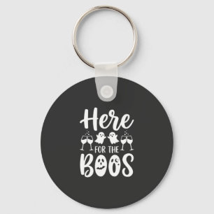 Hier für die Buhs Halloween-Geister-Design_1 Schlüsselanhänger