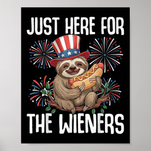 Hier für die Dackeln Hot Dog Sloth USA 4. Poster