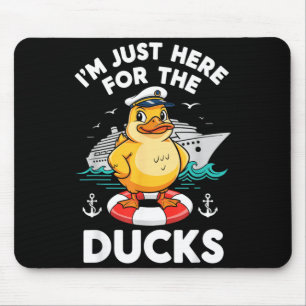 Hier für die Enten-Kreuzfahrt-Urlaub Lustig Mousepad