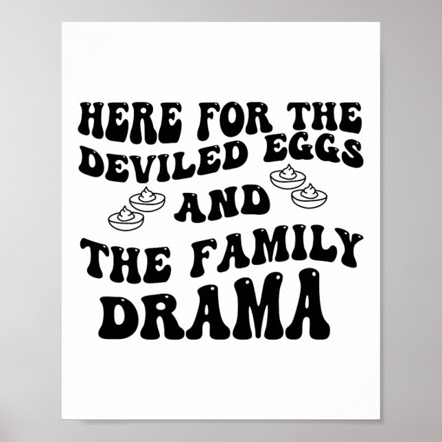 Hier für die geweihten Eier und das Familiendrama Poster (Vorne)