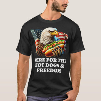 Hier für die Hot Dogs Freedom T-Shirt