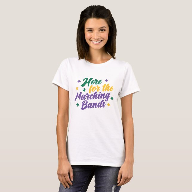 Hier für die Marching Bands T-Shirt (Vorne ganz)