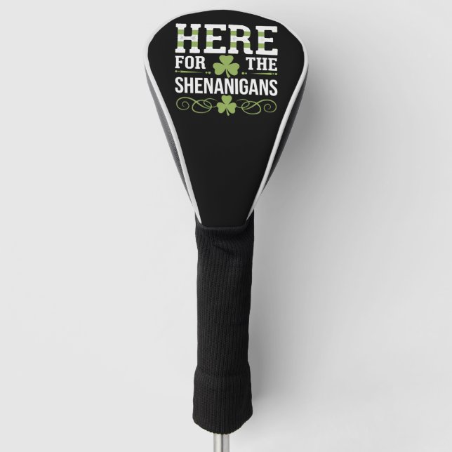 Hier für die Shenanigans Irish Ireland St Patrick Golf Headcover (Vorderseite)