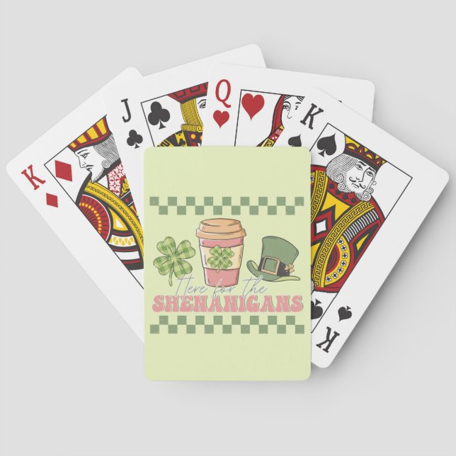 Hier für die Shenanigans Spielkarten (Rückseite)