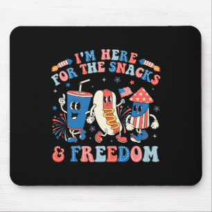 Hier für die Snacks und Freedom Boy Girl Kind 4. Mousepad