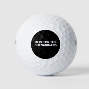 Hier für die Streiche Grüner St. Patrick's Day Golfball