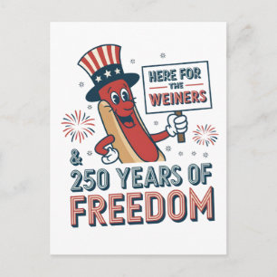 Hier für die Wiener 250 Jahre Freiheit   Postkarte