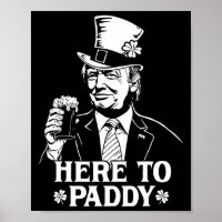 Hier für Paddy Trump St. Patrick's Day Glücksscham