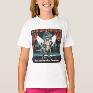 Hier für Roar - Retro Dinosaurier T-Shirt