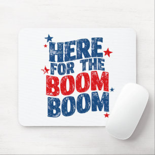 Hier für The Boom 4. Juli Patriotic Mousepad