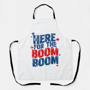Hier für The Boom 4. Juli Patriotic Schürze