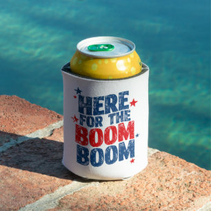 Hier für The Boom 4. Juli Patriotisch  Dosenkühler