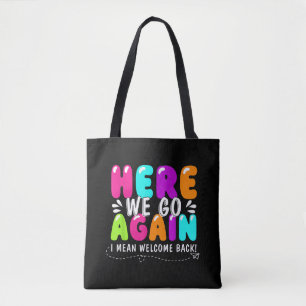 Hier Gehen Wir Wieder Los Ich Meine Willkommen Zur Tasche
